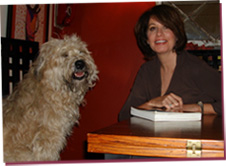 Paw Plunger Creator & Co-Inventor, Brianne Leary with LuLu